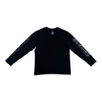 Cross black long sleeve tee