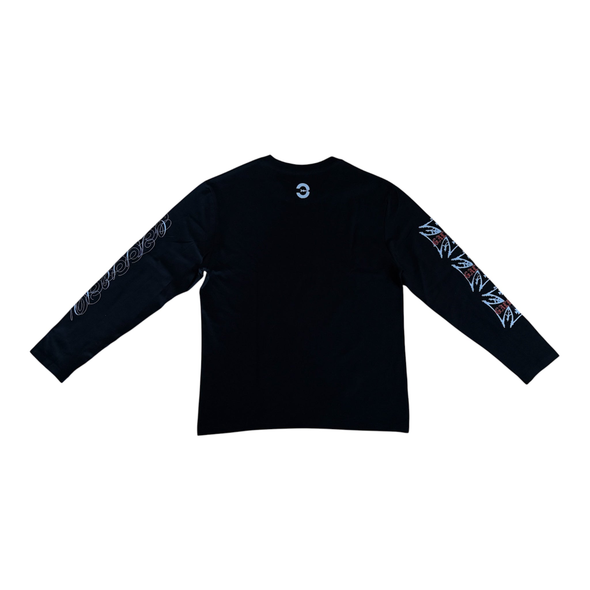 Cross black long sleeve tee
